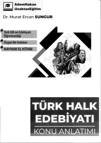 TÜRK HALK EDEBİYATI KONU ANLATIMI YKS Fotokopi