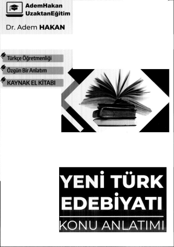 YENİ TÜRK EDEBİYATI KONU ANLATIMI YKS Fotokopi
