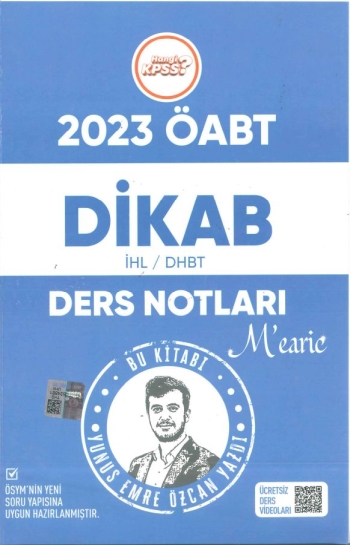 DİKAB MEARİC DERS NOTLARI YKS Fotokopi