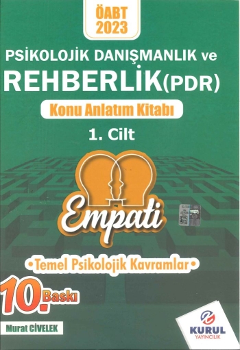 PDR KONU ANLATIM KİTABI (EMPATİ) CİLT 1 YKS Fotokopi