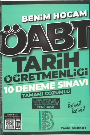 TARİH ÖĞRETMENLİĞİ 10 DENEME SINAVI ÇÖZÜMLÜ YKS Fotokopi