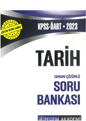 TARİH TAMAMI ÇÖZÜMLÜ SORU BANKASI YKS Fotokopi
