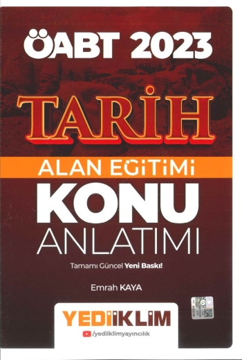 TARİH ALAN EĞİTİMİ KONU ANLATIMI YKS Fotokopi