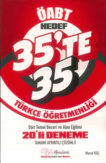 HEDEF 35'TE 35 20'lİ DENEME ÇÖZÜMLÜ YKS Fotokopi