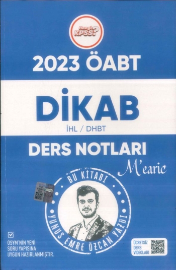 DİKAB/İHL/DHBT DERS NOTLARI MEARİC YKS Fotokopi