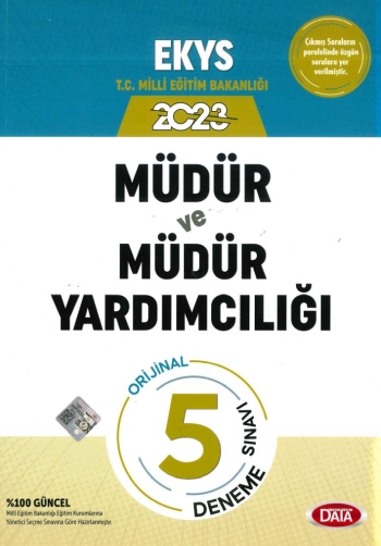 MÜDÜR VE MÜDÜR YARDIMCILIĞI ORJİNAL 5 ÇÖZÜMLÜ DENEME YKS Fotokopi