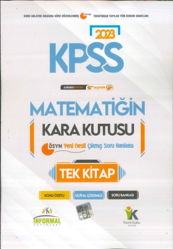 MATEMATİĞİN KARA KUTUSU TEK KİTAP YKS Fotokopi