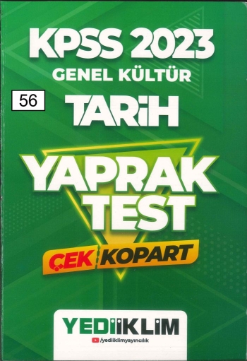 TARİH ÇEK KOPART YAPRAK TEST YKS Fotokopi