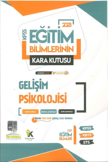 KARA KUTU GELİŞİM PSİKOLOJİSİ KONU ÖZETLİ SORU BANKASI YKS Fotokopi