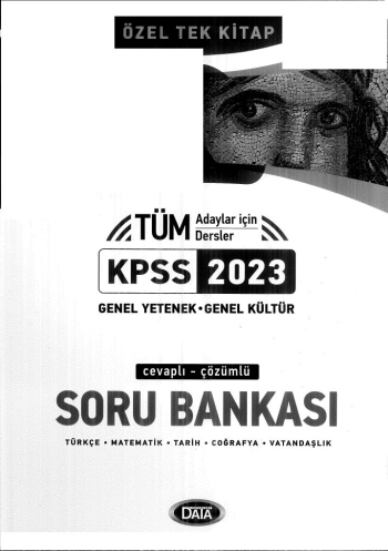 ÖZEL TEK KİTAP TÜM DERSLER SORU BANKASI ÇÖZÜMLÜ YKS Fotokopi