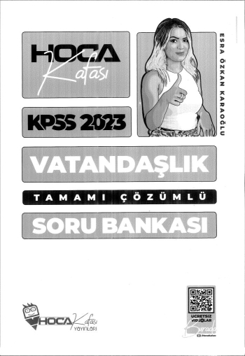 VATANDAŞLIK TAMAMI ÇÖZÜMLÜ SORU BANKASI YKS Fotokopi