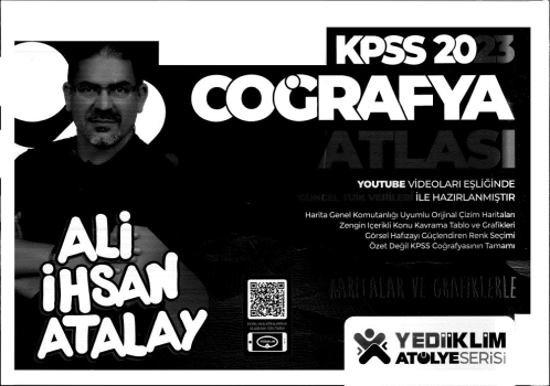 ATÖLYE SERİSİ COĞRAFYA ATLASI YKS Fotokopi