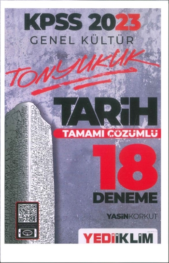 TONYUKUK TARİH 18 ÇÖZÜMLÜ DENEME YKS Fotokopi