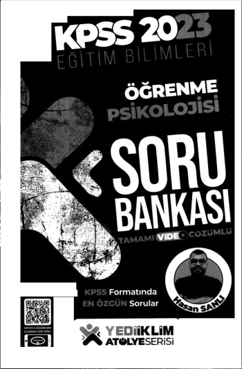 ATÖLYE ÖĞRENME PSİKOLOJİSİ SORU BANKASI ÇÖZÜMLÜ YKS Fotokopi