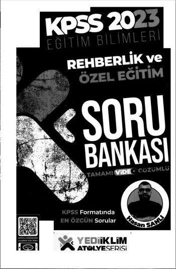 ATÖLYE SERİSİ REHBERLİK VE ÖZEL EĞİTİM SORU BANKASI YKS Fotokopi