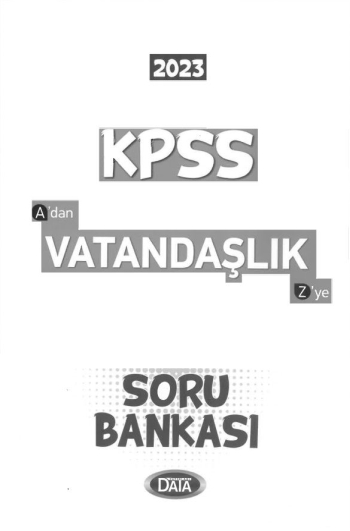A'DAN Z'YE VATANDAŞLIK SORU BANKASI YKS Fotokopi