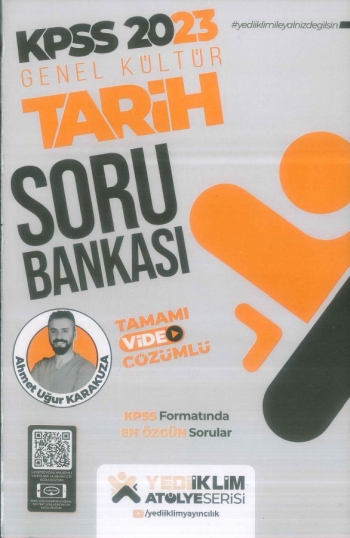 ATÖLYE SERİSİ TARİH TAMAMI ÇÖZÜMLÜ SORU BANKASI YKS Fotokopi