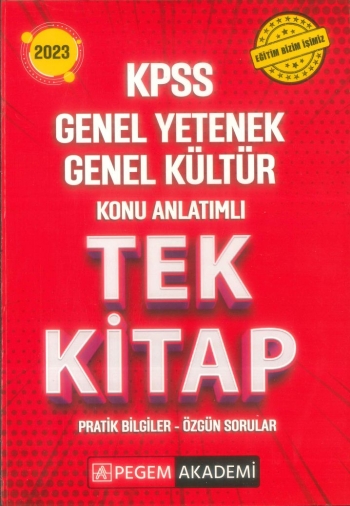 KONU ANLATIMLI TEK KİTAP YKS Fotokopi