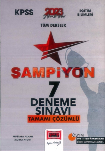 TÜM DERSLER ŞAMPİYON 7 DENEME ÇÖZÜMLÜ YKS Fotokopi