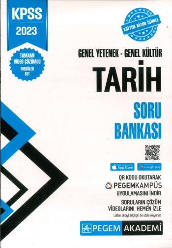 TARİH SORU BANKASI GY-GK YKS Fotokopi