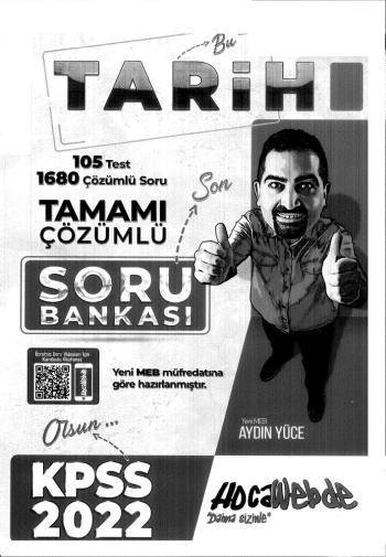 TARİH TAMAMI ÇÖZÜMLÜ SORU BANKASI 1680 SORU ÇÖZÜMLÜ YKS Fotokopi