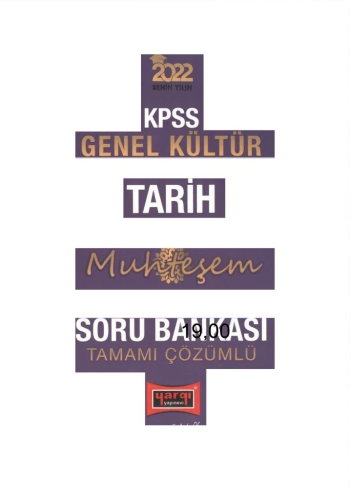 TARİH MUHTEŞEM SORU BANKASI TAMAMI ÇÖZÜMLÜ YKS Fotokopi