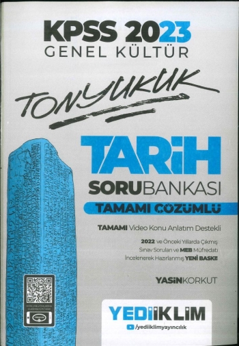 TONYUKUK TARİH TAMAMI ÇÖZÜMLÜ SORU BANKASI YKS Fotokopi