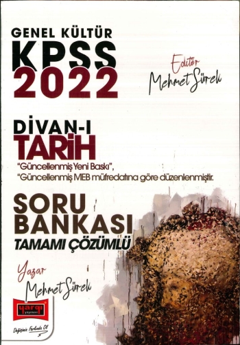 DİVAN-I TARİH TAMAMI ÇÖZÜMLÜ SORU BANAKASI YKS Fotokopi