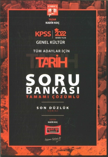 SON DÜZLÜK TARİH SORU BANKASI YKS Fotokopi