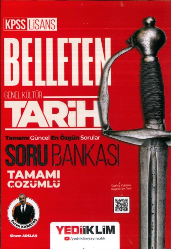 BELLETEN TARİH ÇÖZÜMLÜ SORU BANKASI YKS Fotokopi