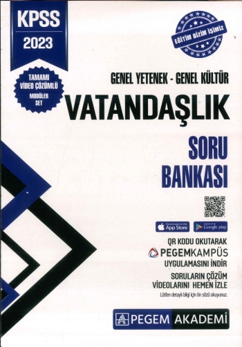 VATANDAŞLIK TAMAMI ÇÖZÜMLÜ SORU BANKASI YKS Fotokopi