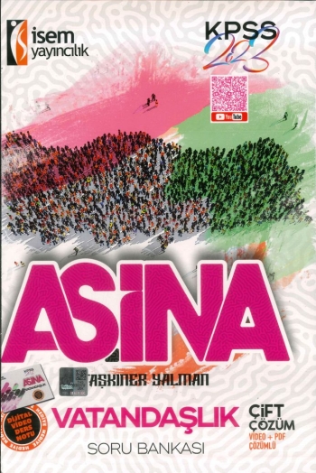 AŞİNA VATANDAŞLIK SORU BANKASI YKS Fotokopi