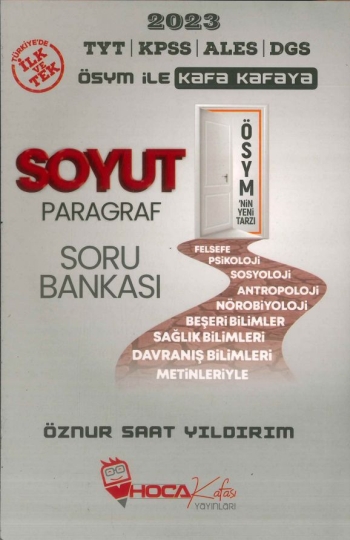 SOYUT PARAGRAF SORU BANKASI YKS Fotokopi