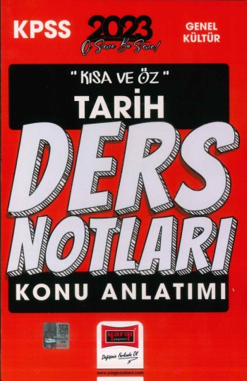 KISA VE ÖZ TARİH DERS NOTLARI KONU ANLATIMI YKS Fotokopi