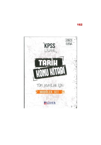 TARİH KONU KİTABI MODÜLER SET YKS Fotokopi