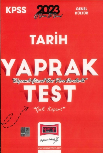 TARİH ÇEK KOPART YAPRAK TEST YKS Fotokopi