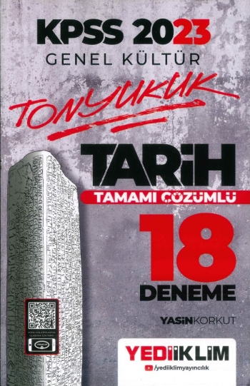 TONYUKUK TARİH TAMAMI ÇÖZÜMLÜ 18 DENEME YKS Fotokopi