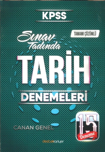 SINAV TADINDA TARİH 15 DENEME ÇÖZÜMLÜ YKS Fotokopi