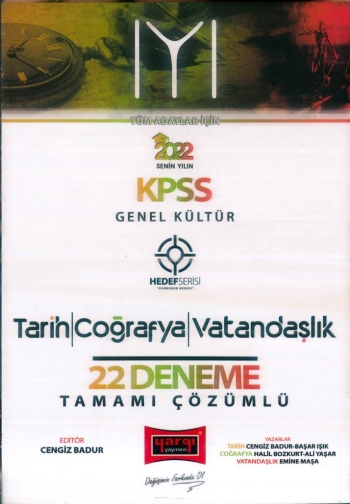 IYI TARİH COĞRAFYA VATANDAŞLIK 22 DENEME TAMAMI ÇÖZÜMLÜ YKS Fotokopi