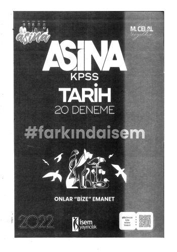 TARİH 20 DENEME (ONLAR BİZE EMANET) YKS Fotokopi