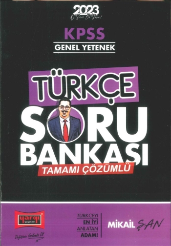 TÜRKÇE SORU BANKASI TAMAMI ÇÖZÜMLÜ MİKAİL ŞAN YKS Fotokopi