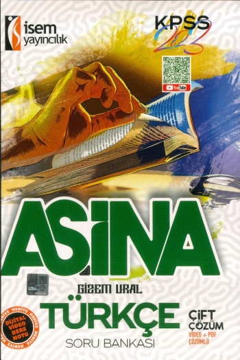 AŞİNA TÜRKÇE TAMAMI ÇÖZÜMLÜ SORU BANKASI YKS Fotokopi