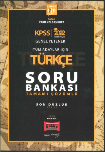 TÜRKÇE TAMAMI ÇÖZÜMLÜ SORU BANKASI SON DÜZLÜK YKS Fotokopi