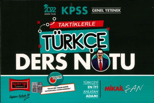 TÜRKÇE VİDEO DERS NOTU MİKAİL ŞAN YKS Fotokopi