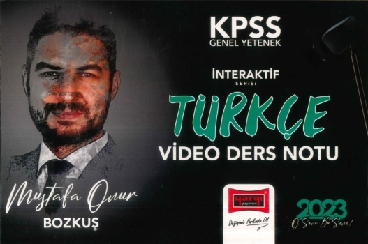 TÜRKÇE VİDEO DERS NOTU İNTERAKTİF SERİSİ YKS Fotokopi