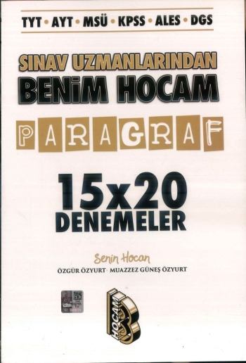 SINAV UZMANINDAN PARAGRAF 15*20 DENEMELER YKS Fotokopi