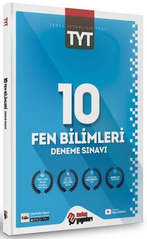 TYT Fen Bilimleri 10 Deneme YKS Fotokopi
