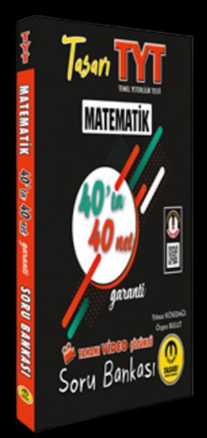 Matematik Video Çözümlü 40 ta 40 Net Soru Bankası YKS Fotokopi