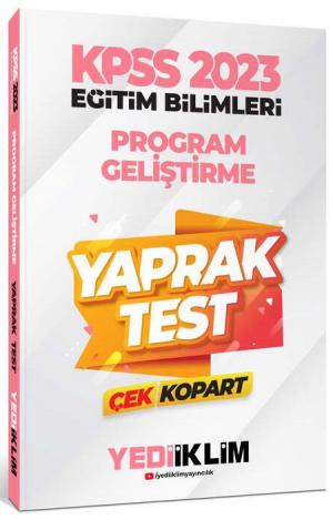 Program Geliştirme Çek Kopart Yaprak Test YKS Fotokopi