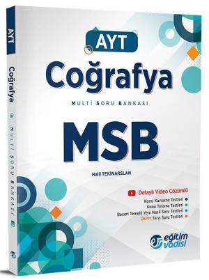 AYT Coğrafya Güncel MSB Multi Soru Bankası YKS Fotokopi